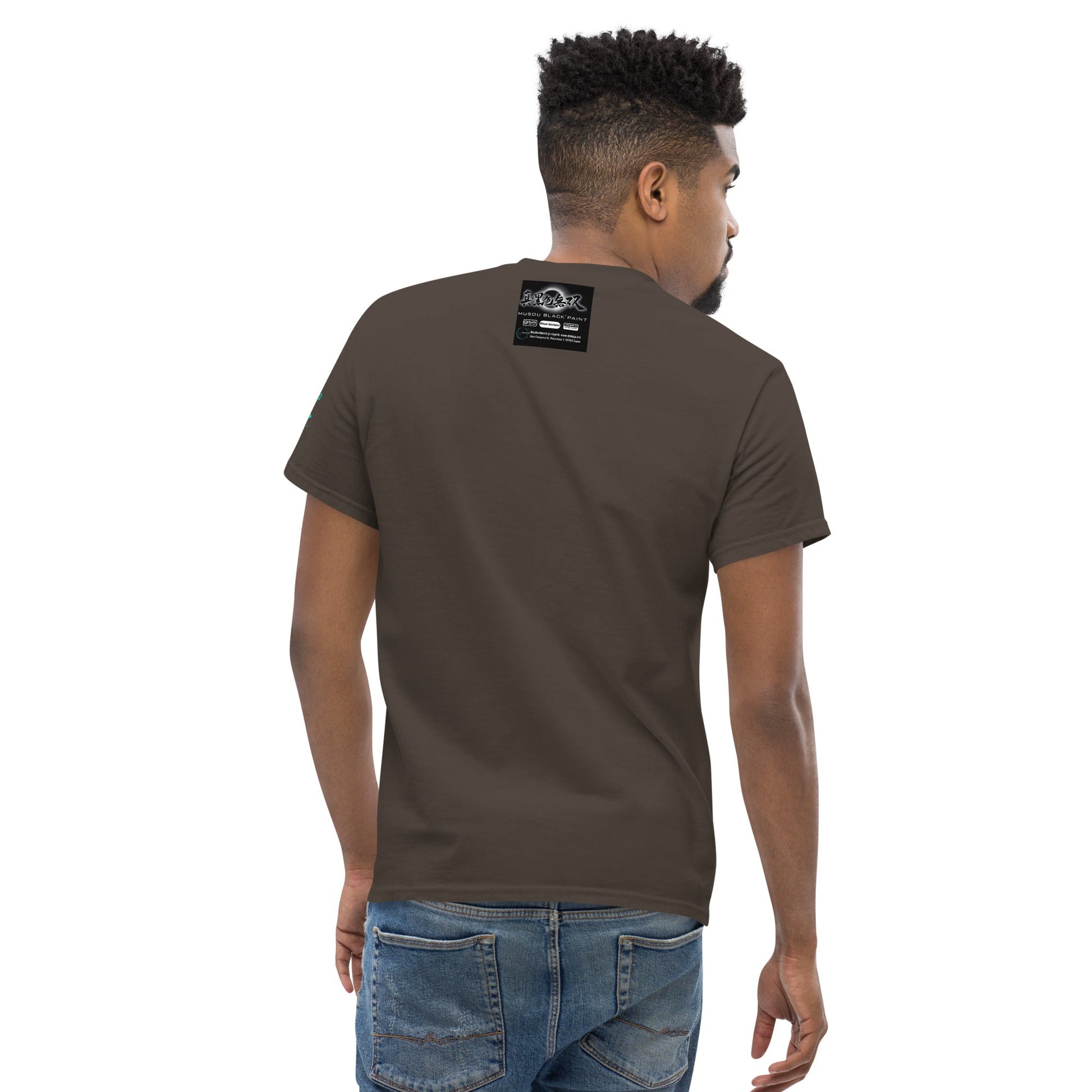 Musou Tower unisex T - paita –Musou Black erikoispaita katujen Samuraille - Dekoja.net