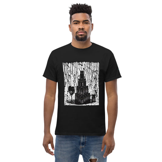 Musou Tower unisex T - paita –Musou Black erikoispaita katujen Samuraille - Dekoja.net