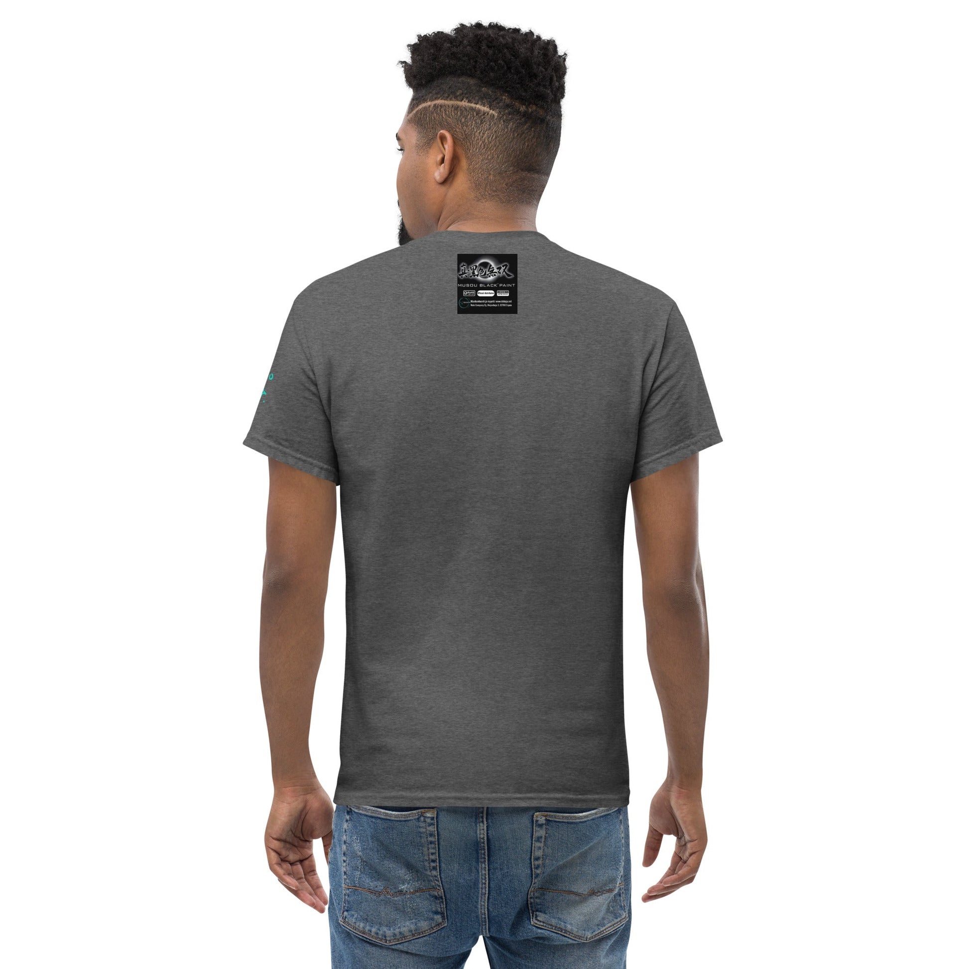 Musou Tower unisex T - paita –Musou Black erikoispaita katujen Samuraille - Dekoja.net