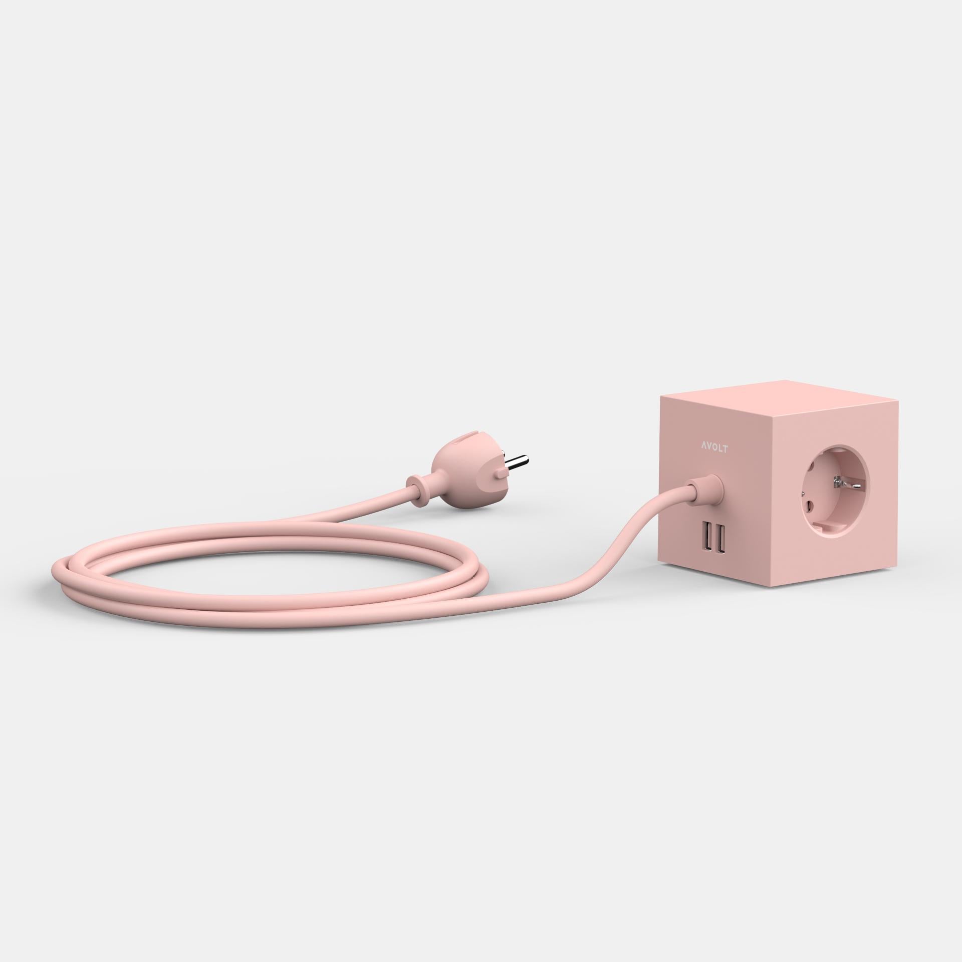 old pink avolt jatkojohto square 1 11