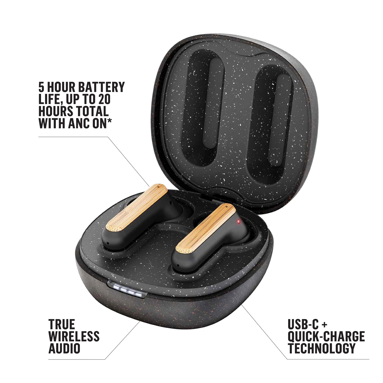 Redemption ANC langattomat bluetooth® -kuulokkeet | House Of Marley