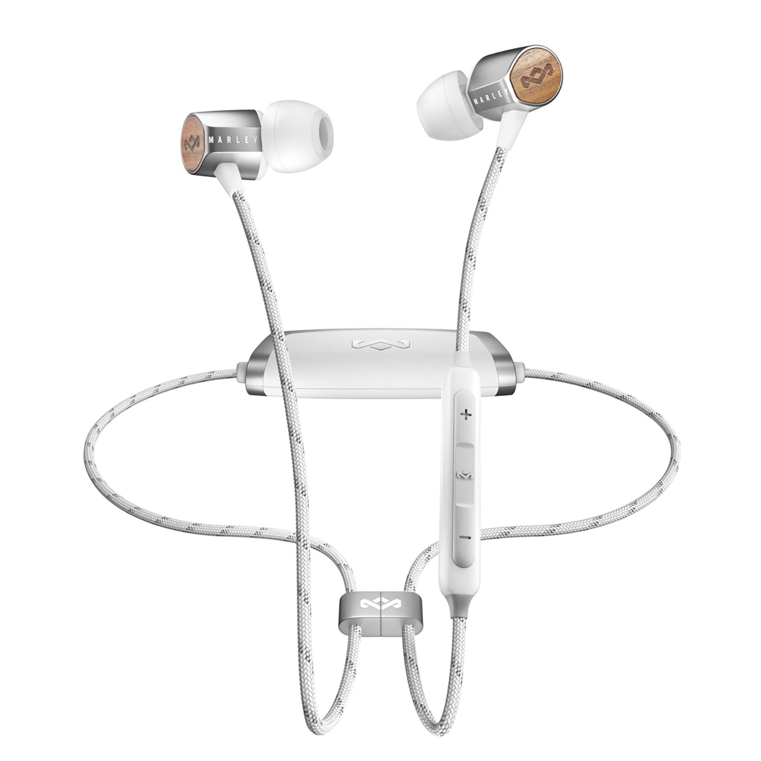 House of Marley Uplift wireless headphones silver –