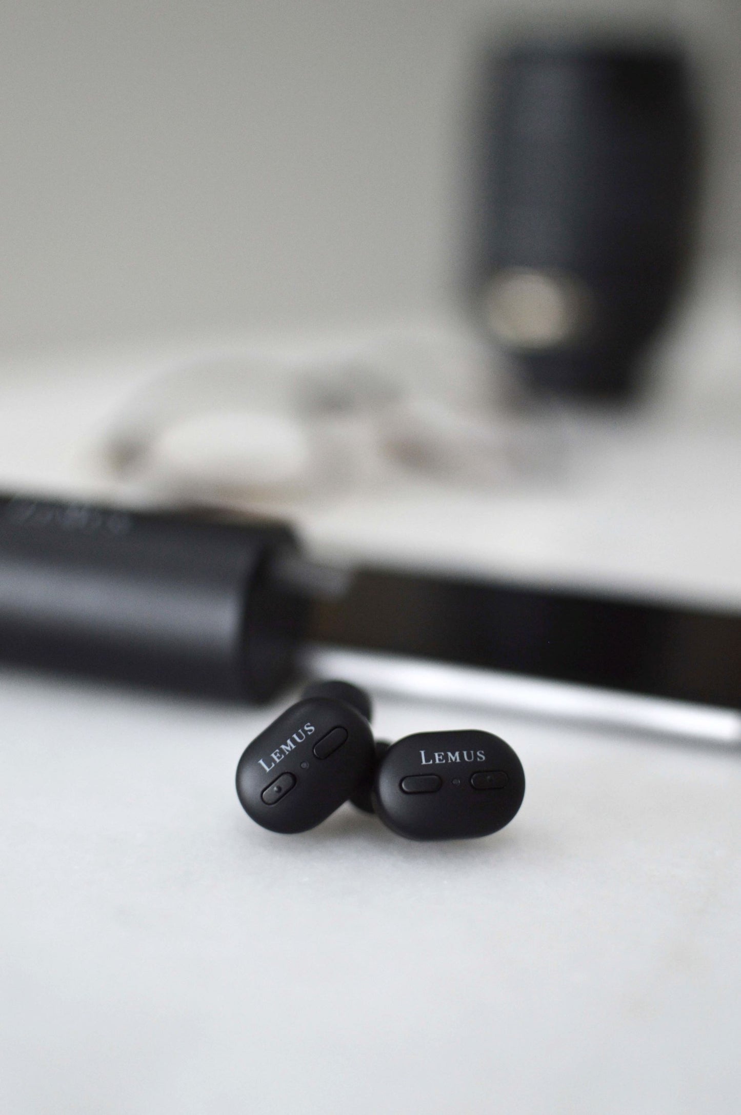 EarSound 2.0 Pro langattomat bluetooth® nappikuulokkeet musta | LEMUS