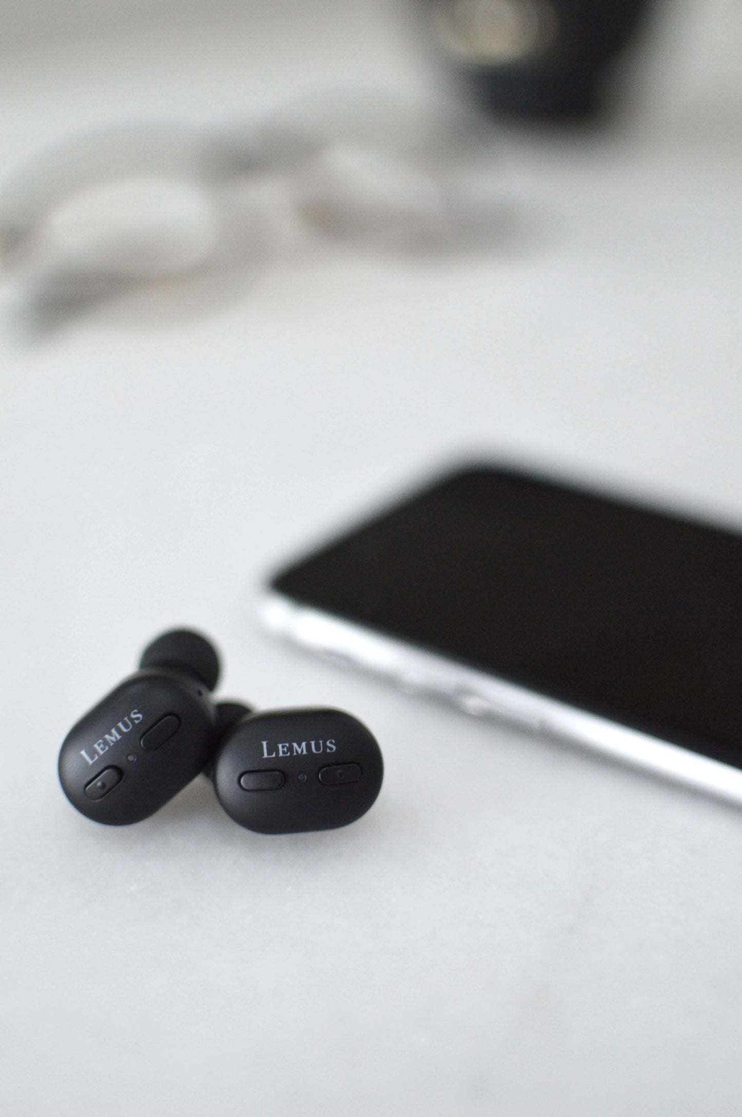 EarSound 2.0 Pro langattomat bluetooth® nappikuulokkeet musta | LEMUS
