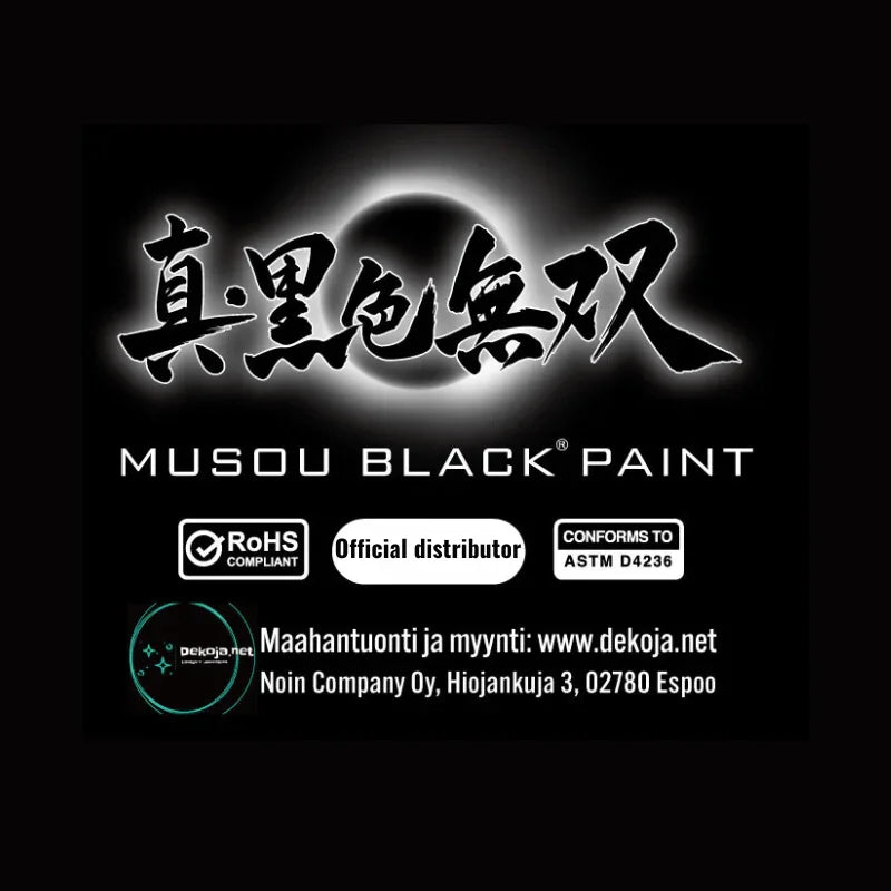 Musou Black – maailman mustimmat materiaalit maaleista kankaisiin - Dekoja.net