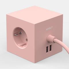 old pink avolt jatkojohto square 1 3