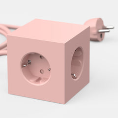old pink avolt jatkojohto square 1 4