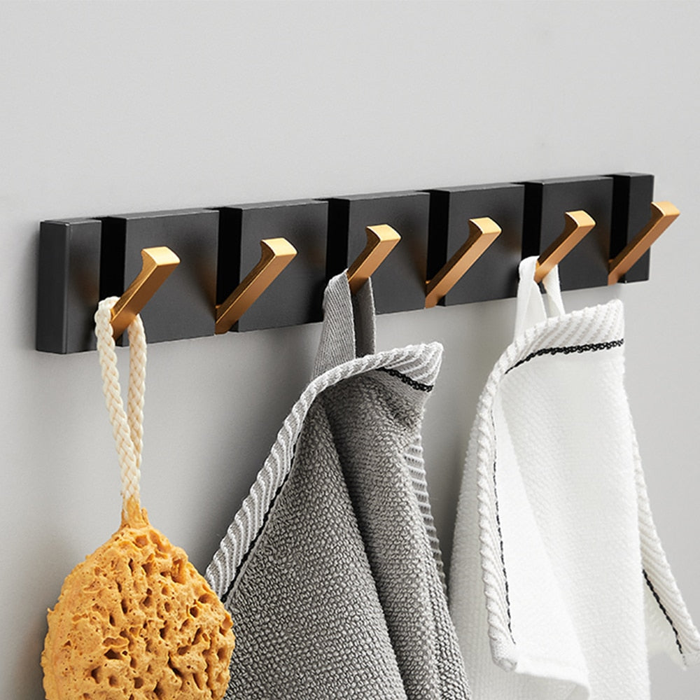 Practical swivel coat rack with an innovative design