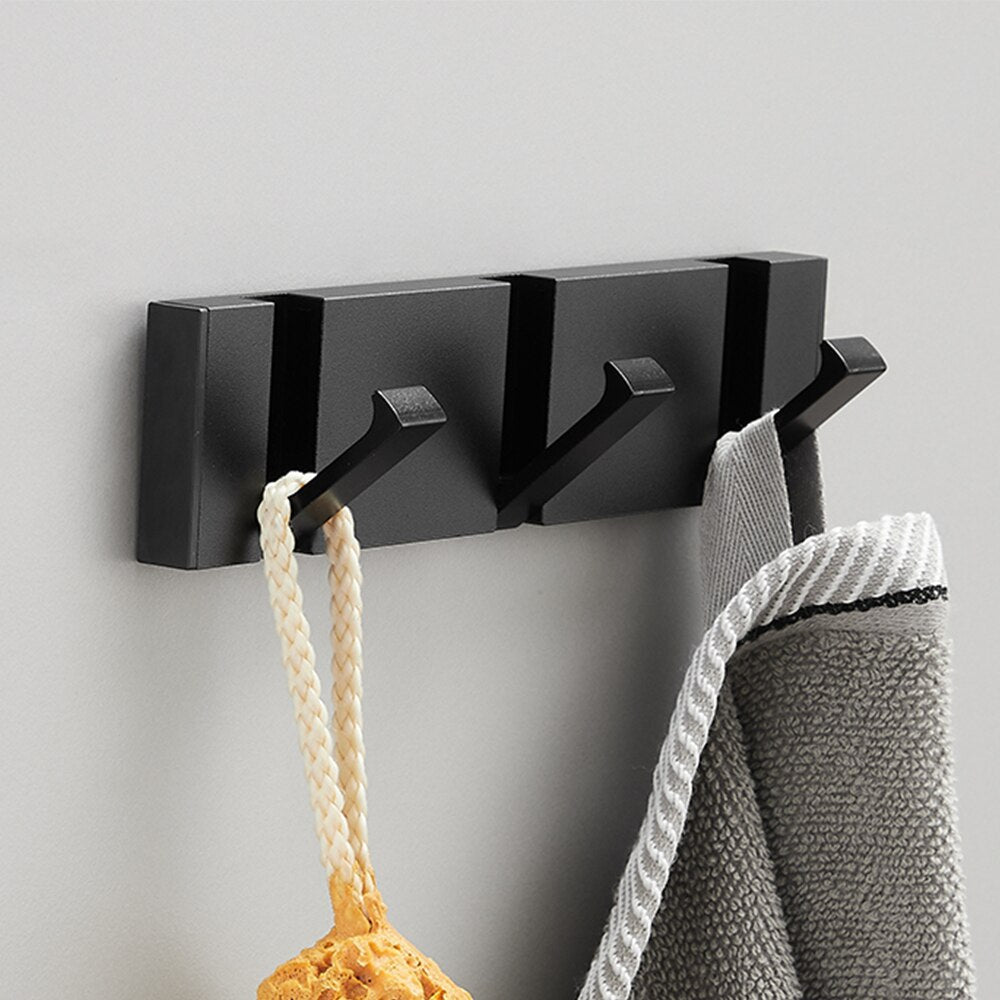 Practical swivel coat rack with an innovative design