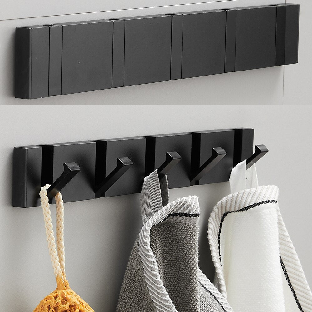 Practical swivel coat rack with an innovative design