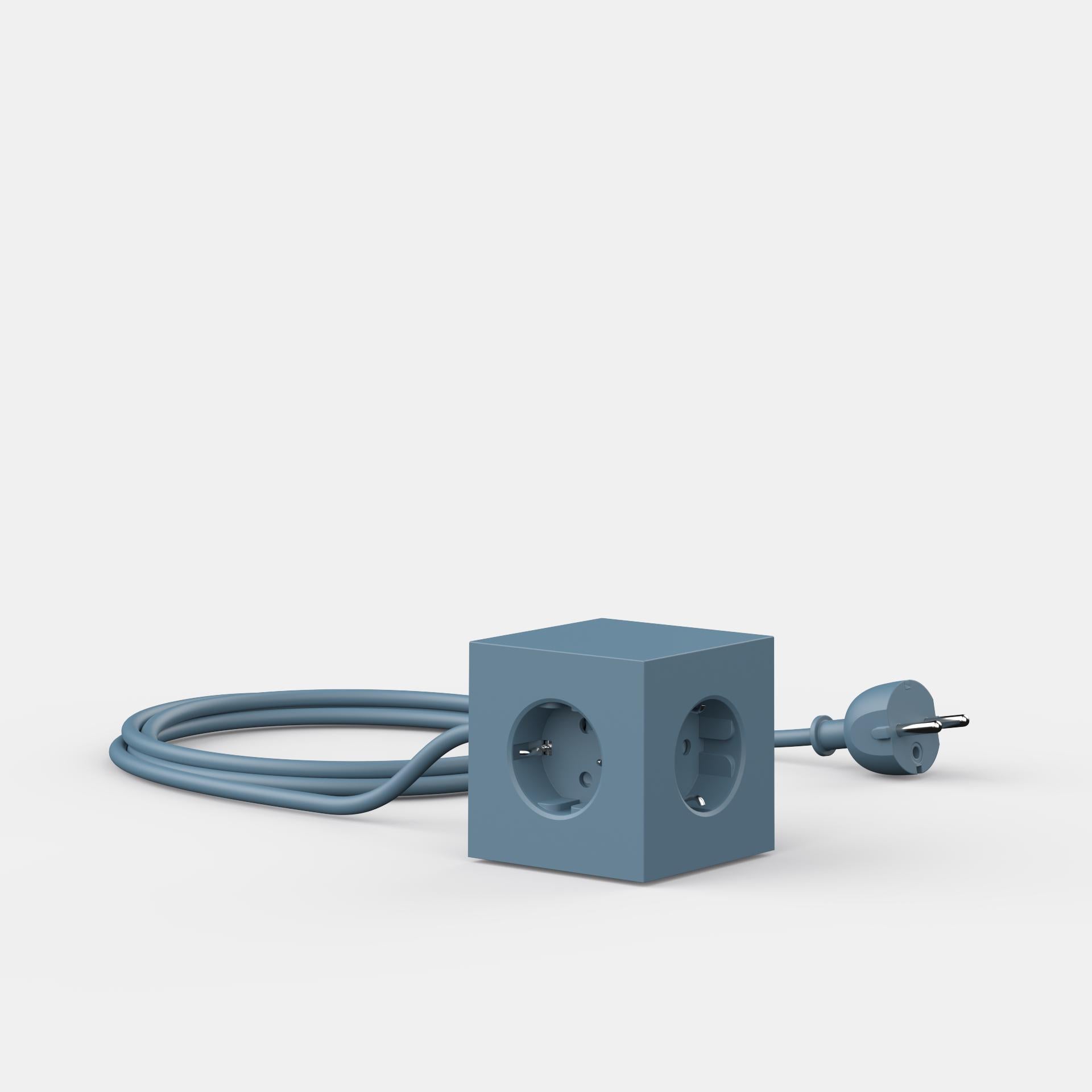 Avolt square 1 jatkojohto usb ocean blue 4