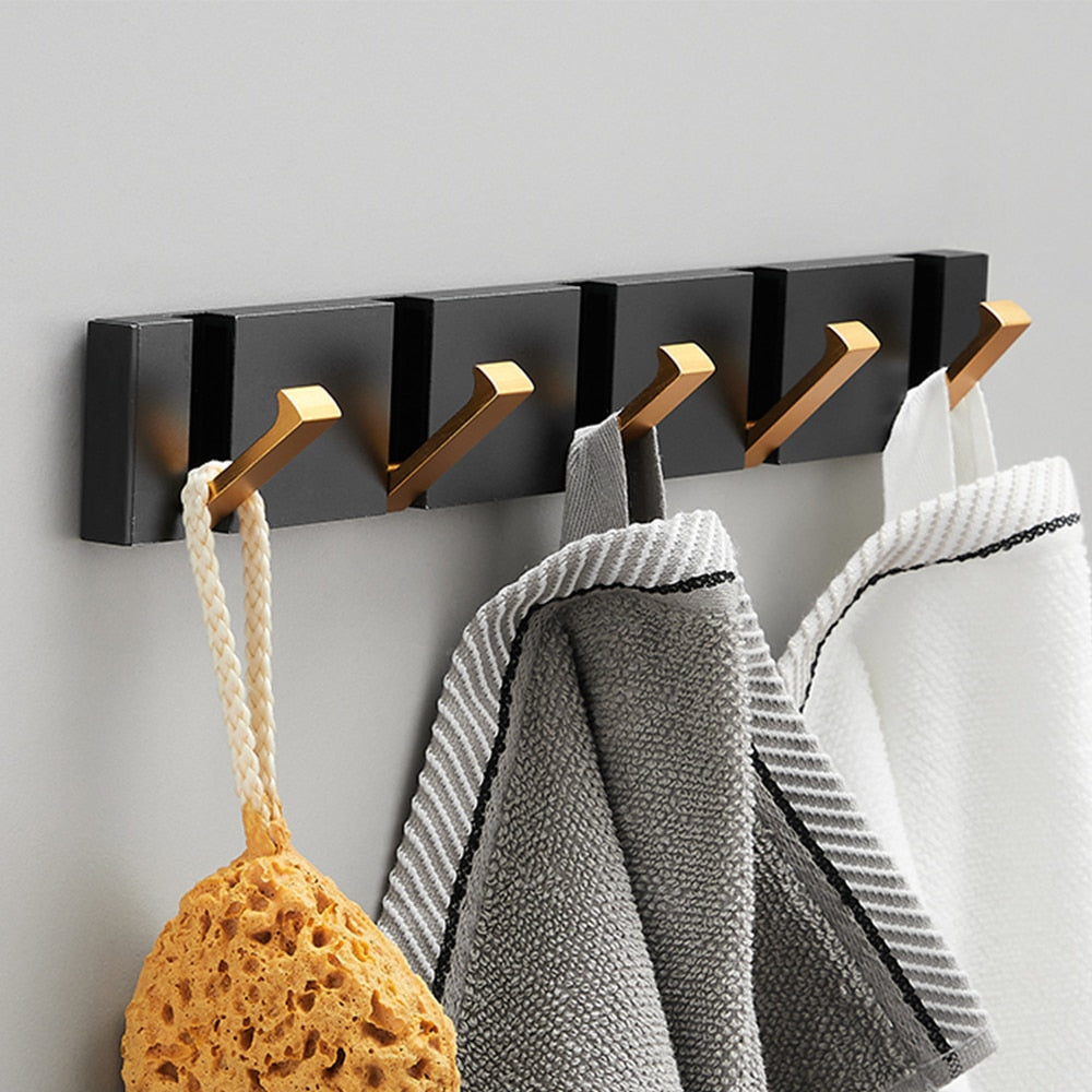 Practical swivel coat rack with an innovative design