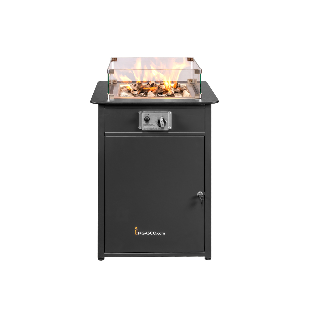 Engasco 55 gas heater – Heat and atmosphere for the terrace