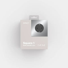 Avolt Square 1 USB - A jatkojohto 1,8m | Alumiini | Aluminium - Dekoja.net