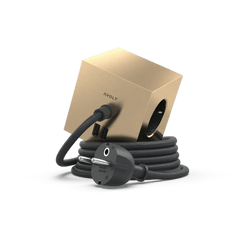 Avolt Square 1 USB - A jatkojohto 1,8m | Messinki | Brass Finnished - Dekoja.net