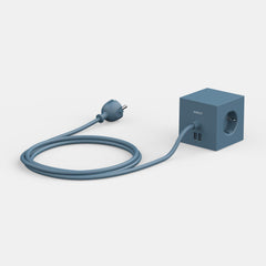 Avolt square 1 jatkojohto usb ocean blue 8