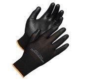 PE-PU work gloves with PU coating for painting and installation work