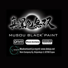Musou Black maalarin työsetti – suojalasit, hanskat ja teipit