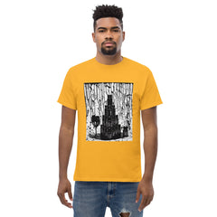Musou Tower unisex T - paita –Musou Black erikoispaita katujen Samuraille - Dekoja.net