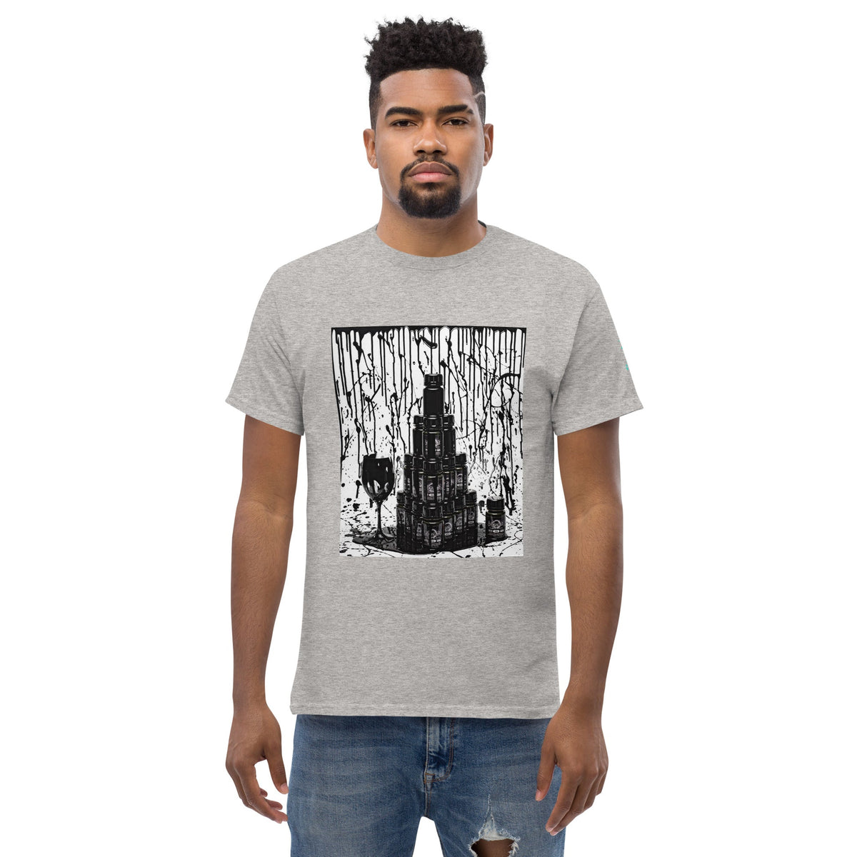 Musou Tower unisex T - paita –Musou Black erikoispaita katujen Samuraille - Dekoja.net