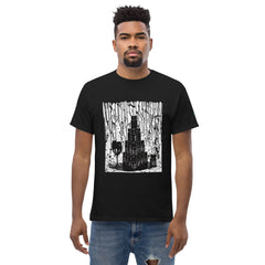 Musou Tower unisex T - paita –Musou Black erikoispaita katujen Samuraille - Dekoja.net