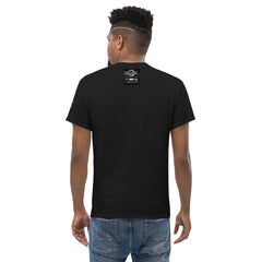 Musou Tower unisex T-paita, musta – takaa