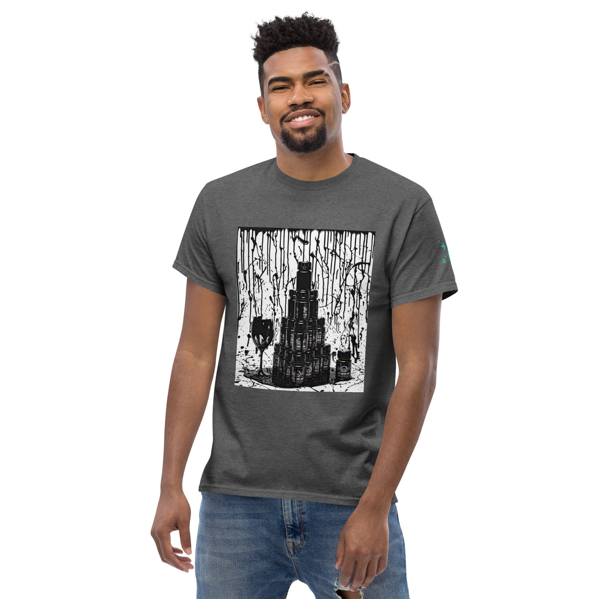 Musou Tower unisex T-paita – värivaihtoehto sivulta