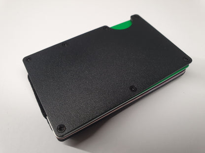 Musta korttilompakko - Tyylikäs ja käytännöllinen RFID korttikotelo