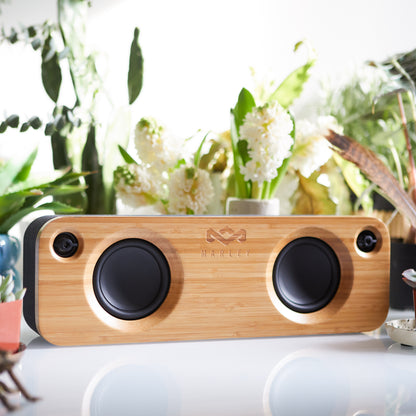 Get Together Bluetooth Speaker Black by House of Marley - enjoy crystal clear sound and a stylish design