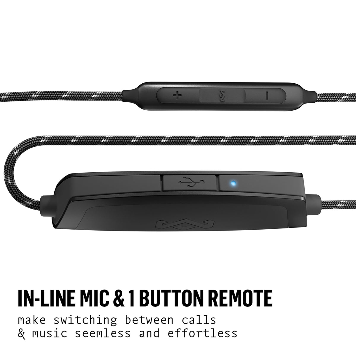 House of Marley Uplift 2 wireless kuulokkeet | musta