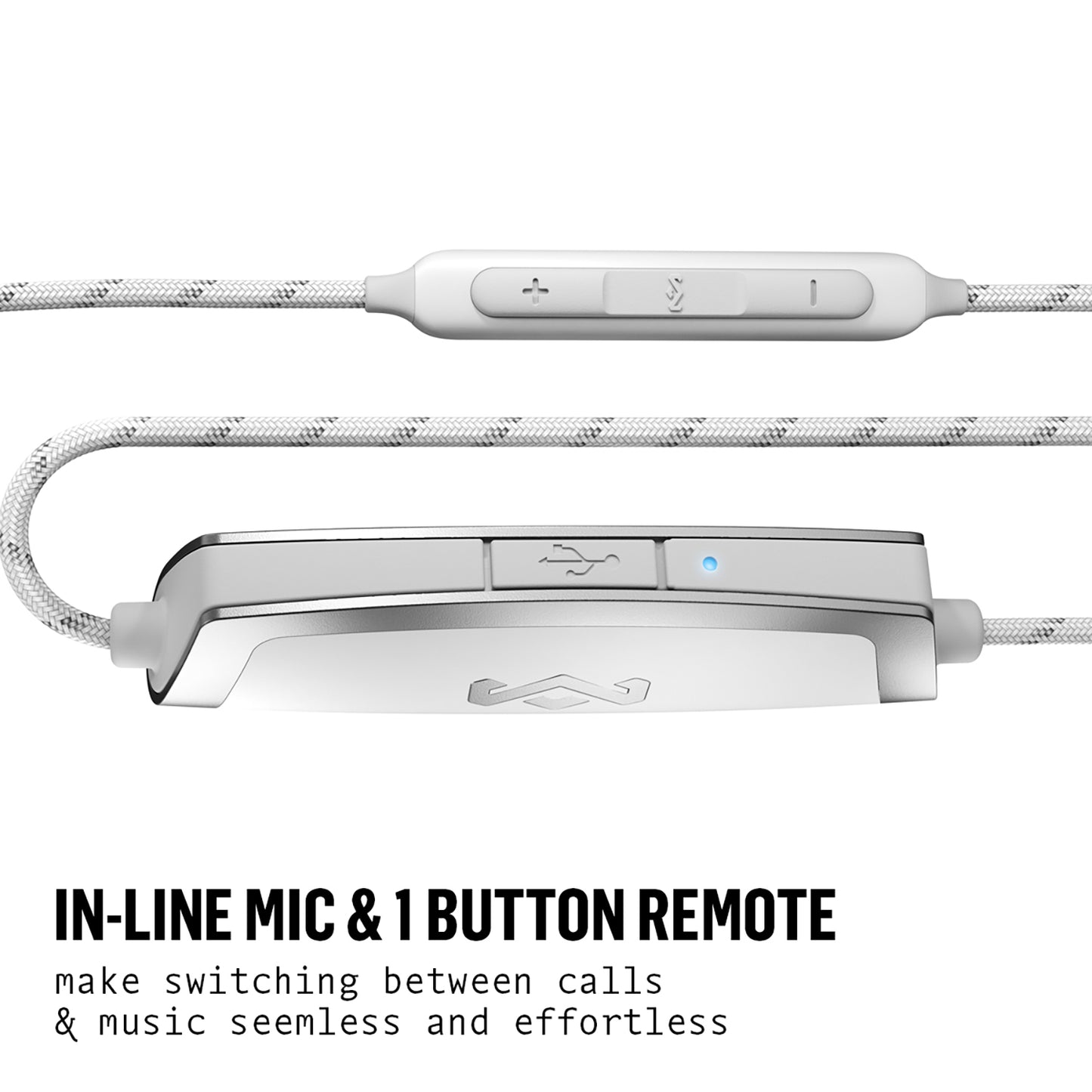 Uplift 2 wireless wireless headphones - silver | House of Marley