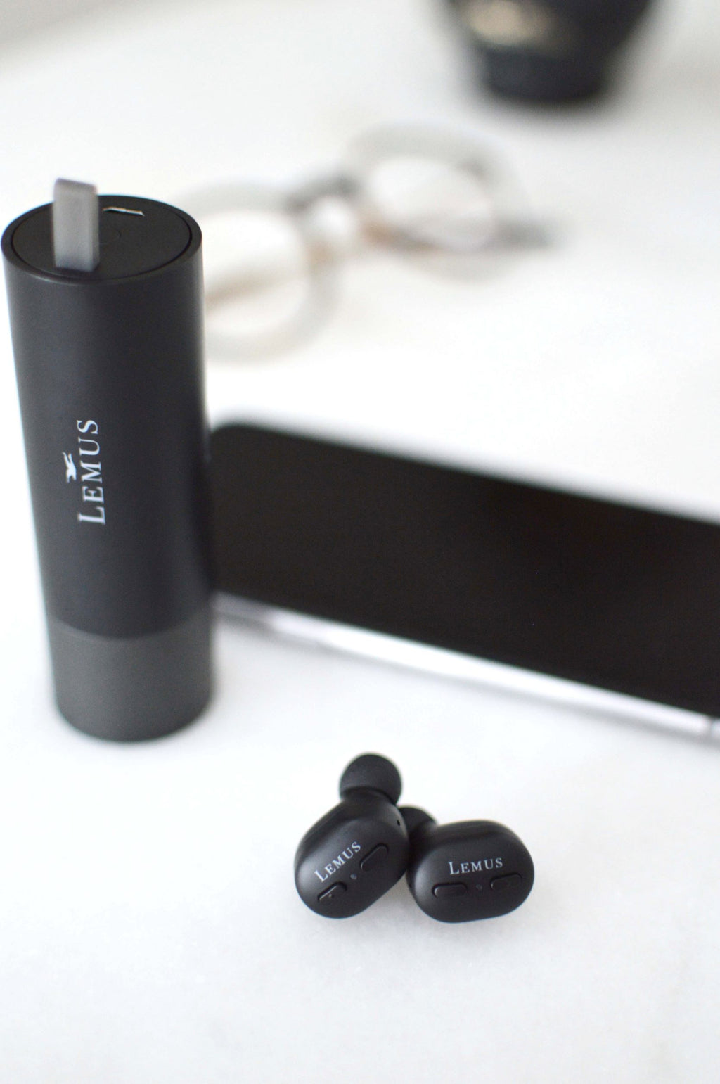EarSound 2.0 Pro langattomat bluetooth® nappikuulokkeet musta | LEMUS