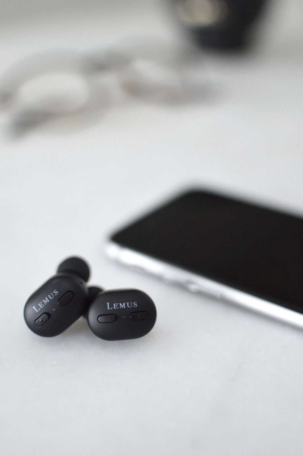 EarSound 2.0 Pro langattomat bluetooth® nappikuulokkeet musta | LEMUS