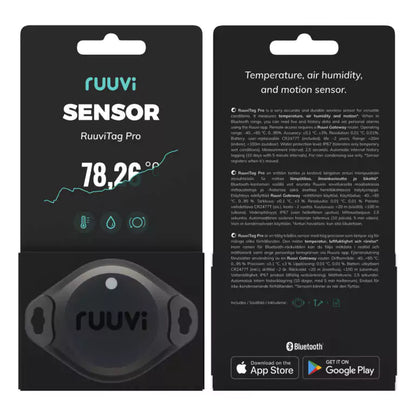 RuuviTag® Pro wireless Bluetooth sensor 3in1 "breathable"